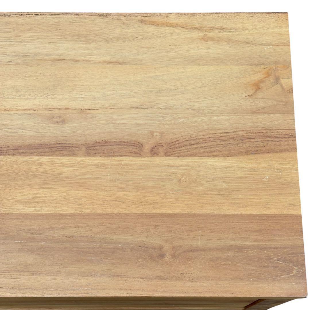 【週末セール】unico SOTO AVボード W1500 チーク無垢材 北欧風