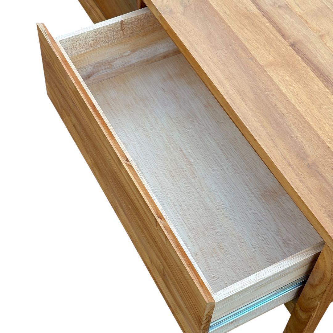 【週末セール】unico SOTO AVボード W1500 チーク無垢材 北欧風