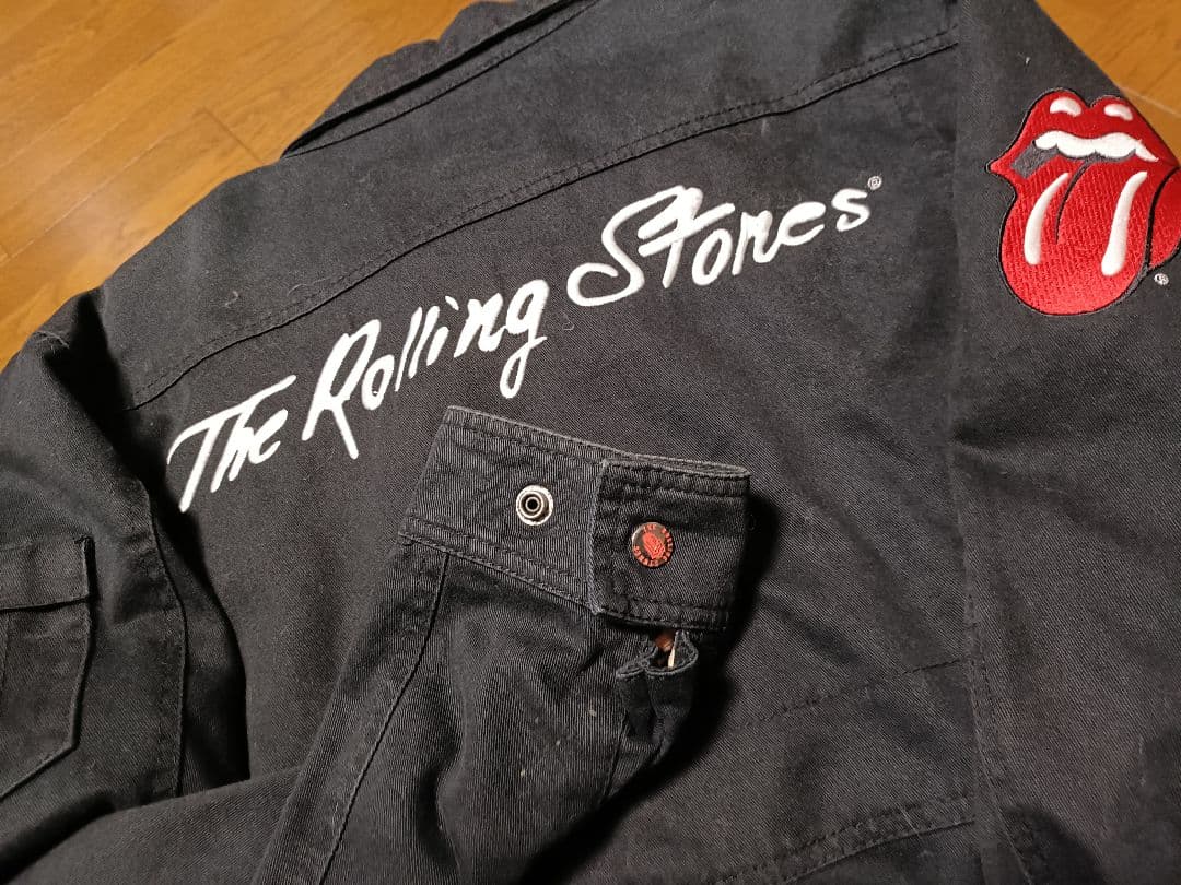 The Rolling Stones ブラックジャケット　Lサイズ