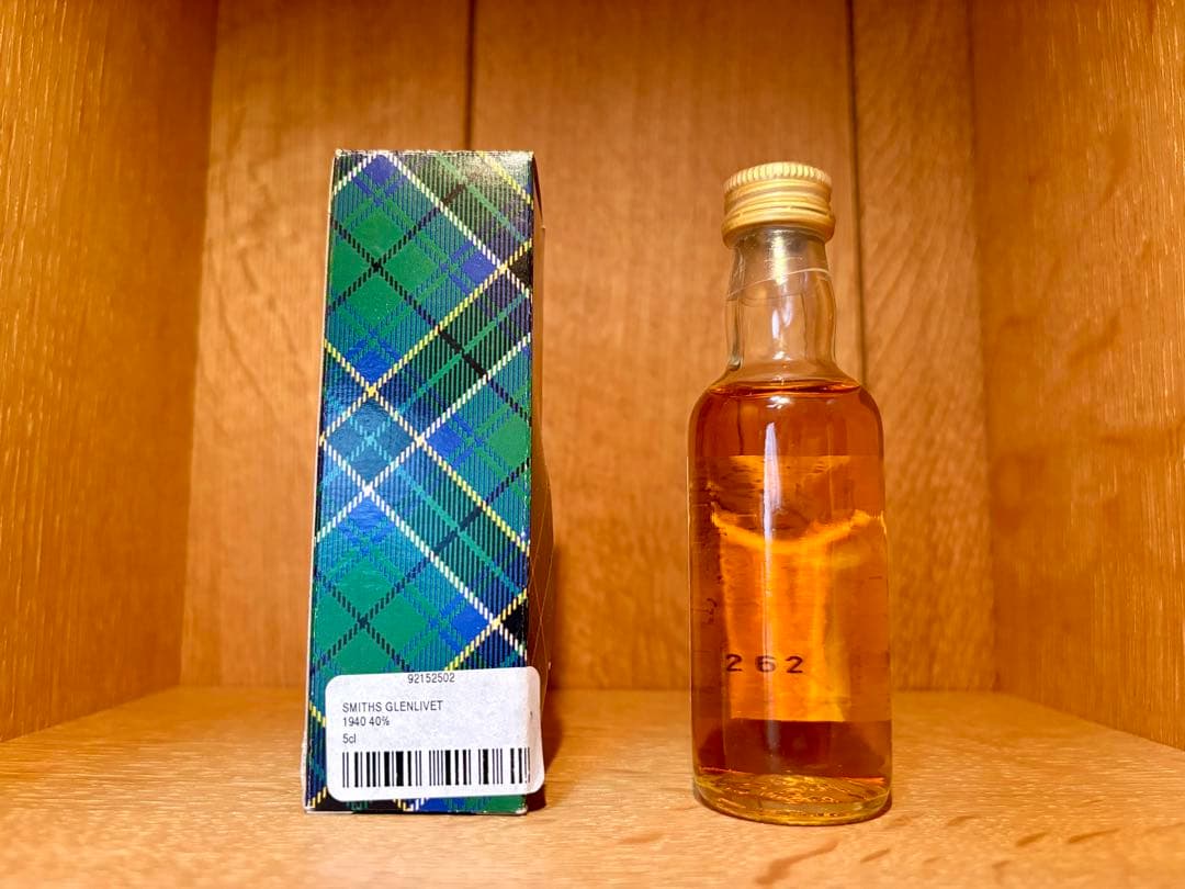 【ミニチュアボトル】G&M Glenlivet（グレンリベット）50年