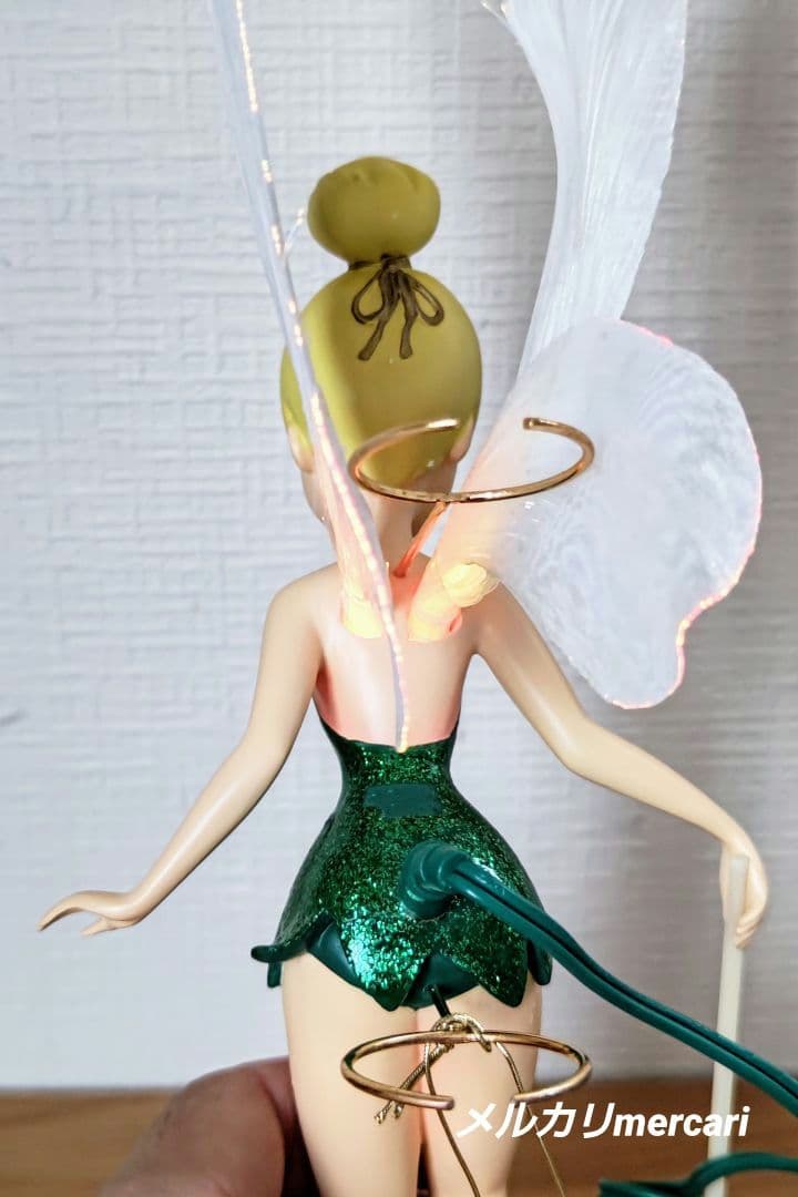 ディズニー ティンカーベル ツリー トッパー グリッター ウィングス