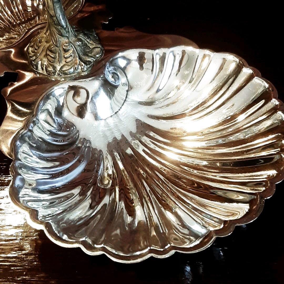 週末SALE】NYで買ったアンティークなシェル型トレイ