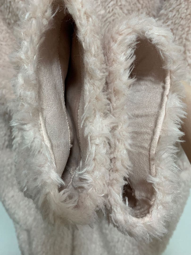 FURFUR エコファー ダッフルコート 限定ピンク