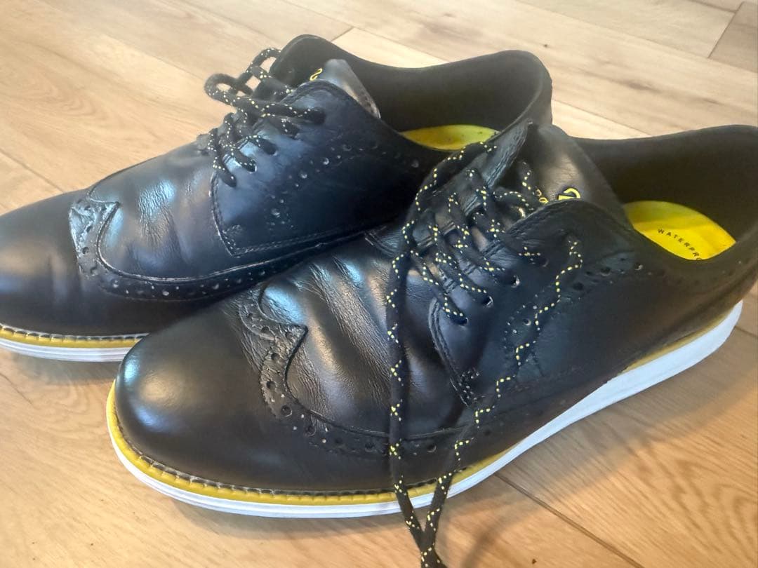 ブラック ゴルフシューズ