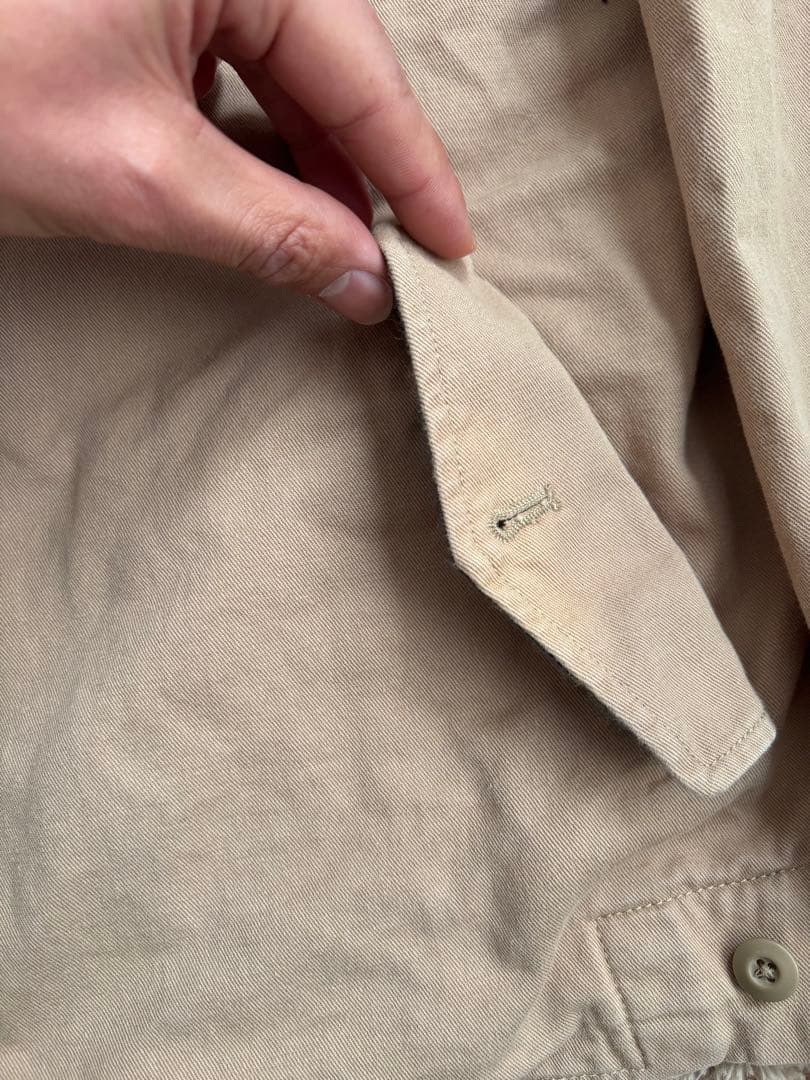 00s stussy スウィングトップ　ブルゾン　ベージュ　ステューシー　XL