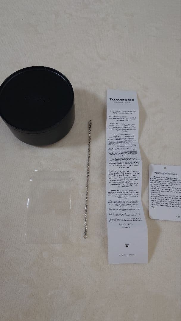 TOMWOOD Anker Bracelet サイズ7 シルバー トムウッド
