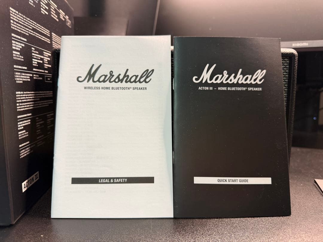 Marshall Acton 3 ワイヤレススピーカー ブラック