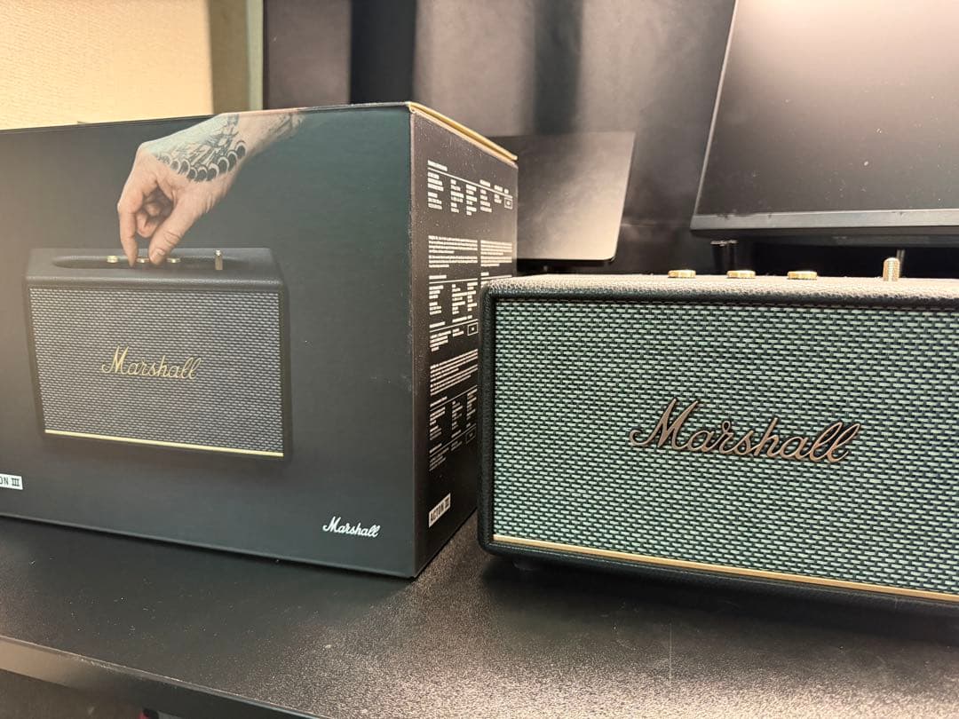 Marshall Acton 3 ワイヤレススピーカー ブラック