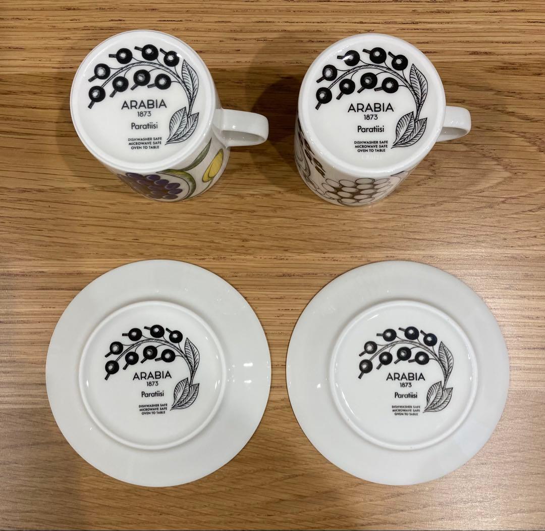 ARABIA Porolitis カップと皿セット