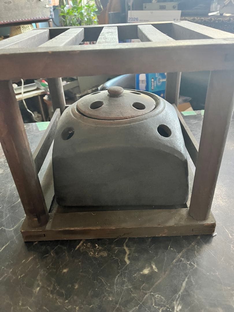 炭こたつ、こたつあんか、やぐらこたつ、灰入り、火鉢、明治から大正こたつ、木製枠