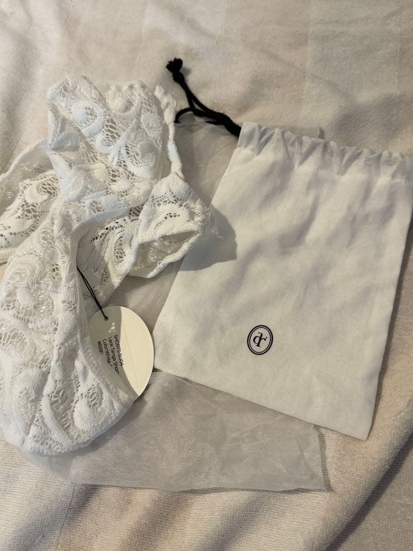 【値下げ中16444→15555】draw lace bra shorts 巾着