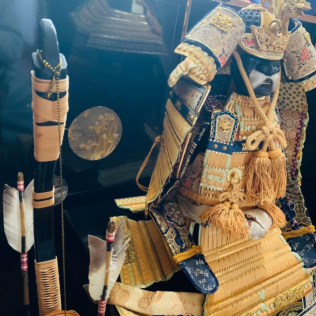 【送料無料】五月人形　端午の節句　鎧兜弓刀飾り　大鎧