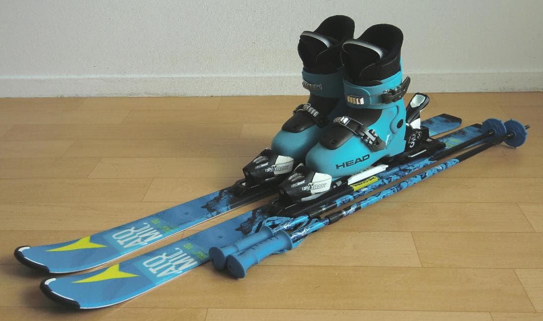 ■12月・1月限定■送料無料■アトミック■子供用スキーセット■110/21.5■