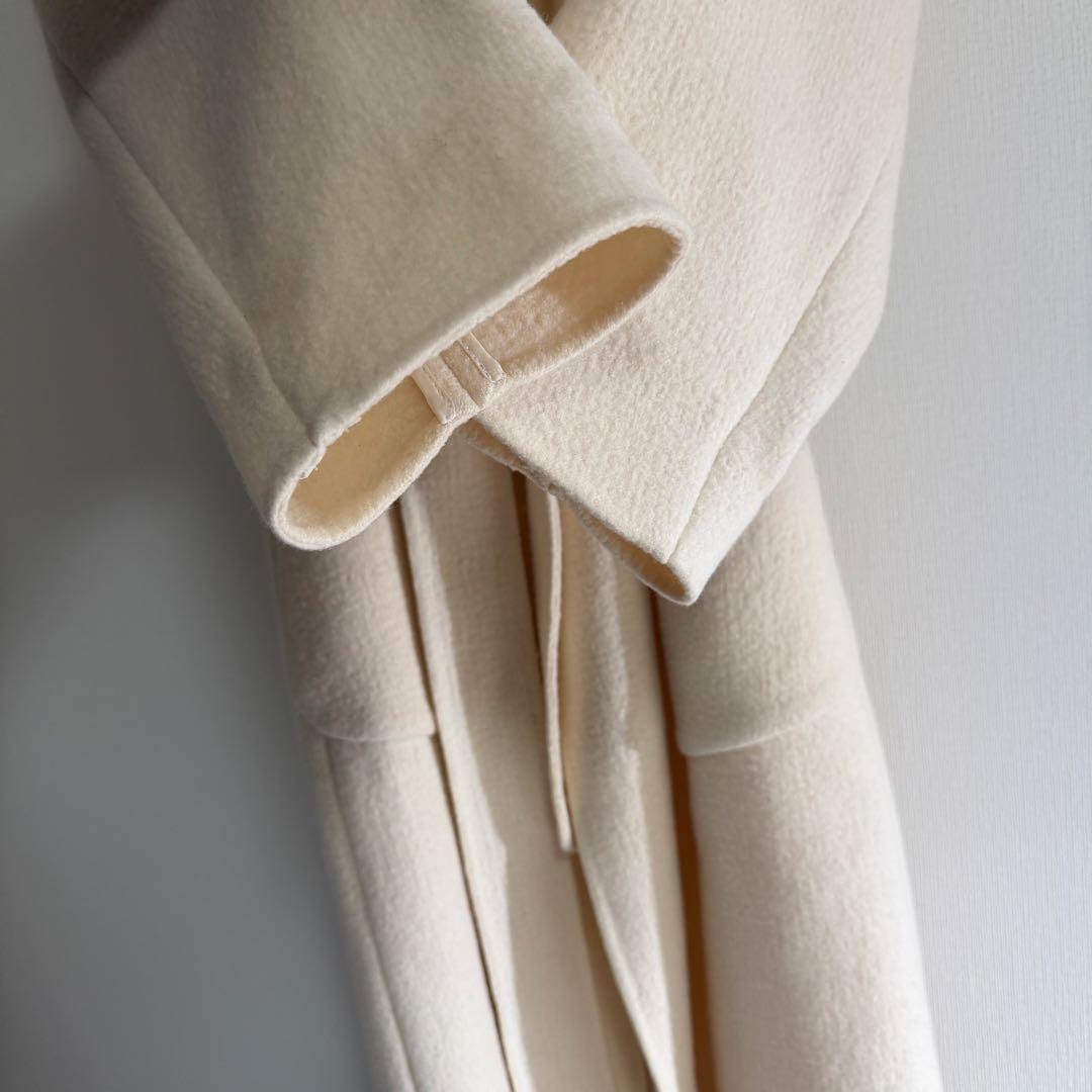 クレーターロングコート　大草直子 ウールリバーコート