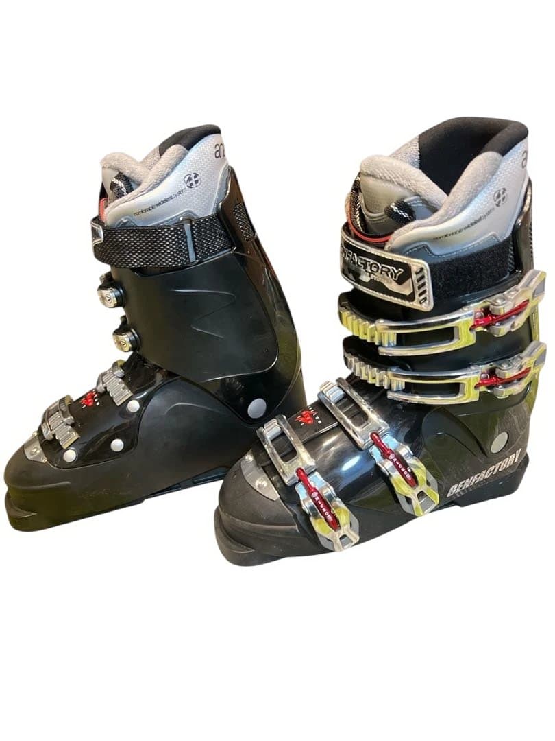 ☆GENFACTORY スキー用ブーツ ブラック ジャパン ワイドフィット☆