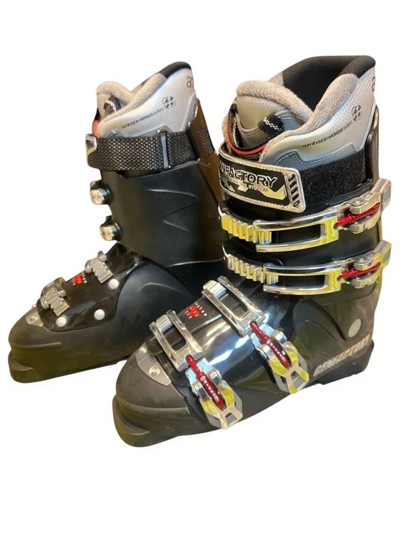 ☆GENFACTORY スキー用ブーツ ブラック ジャパン ワイドフィット☆