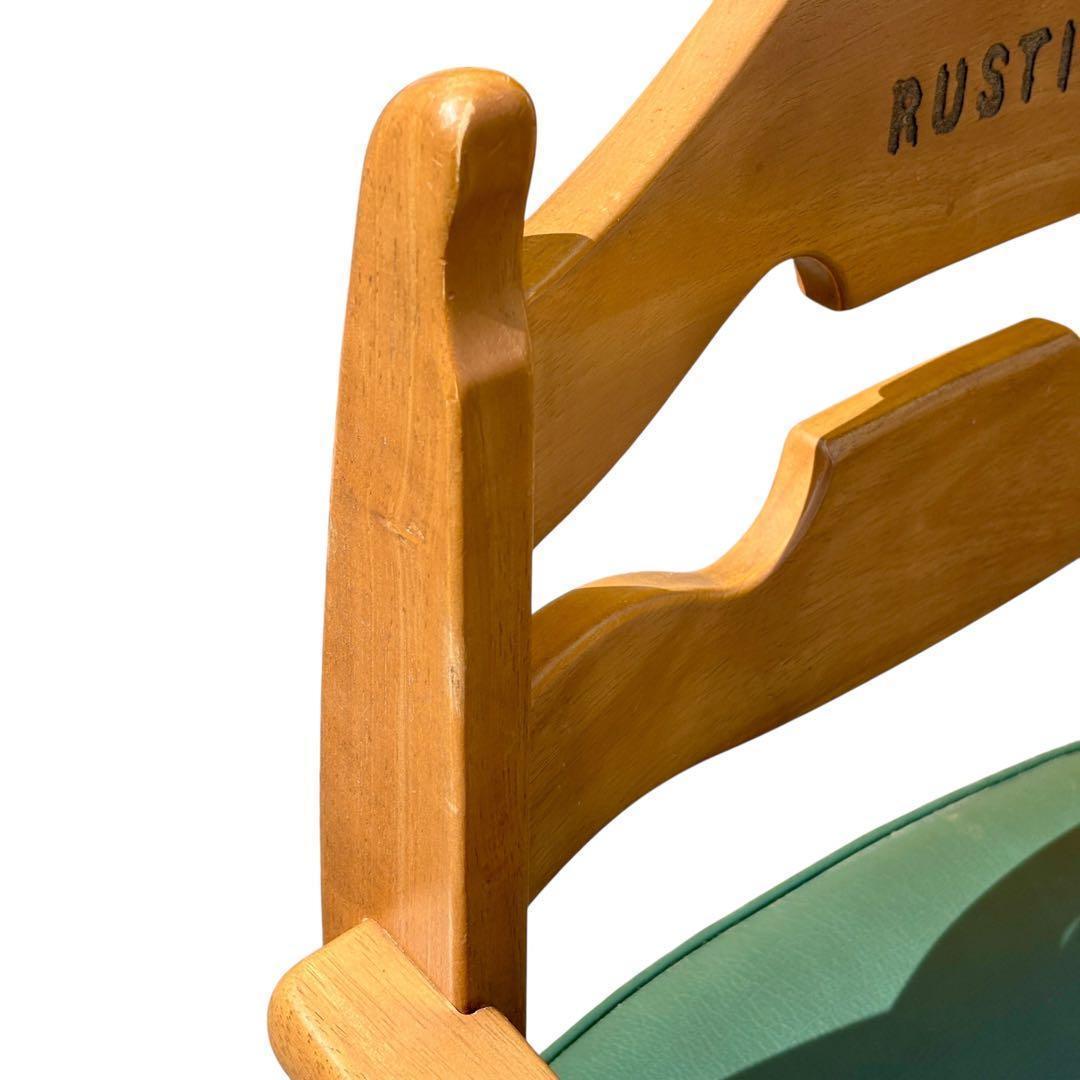 Karimoku カリモク ダイニングチェア RUSTIC 回転椅子 肘掛け付