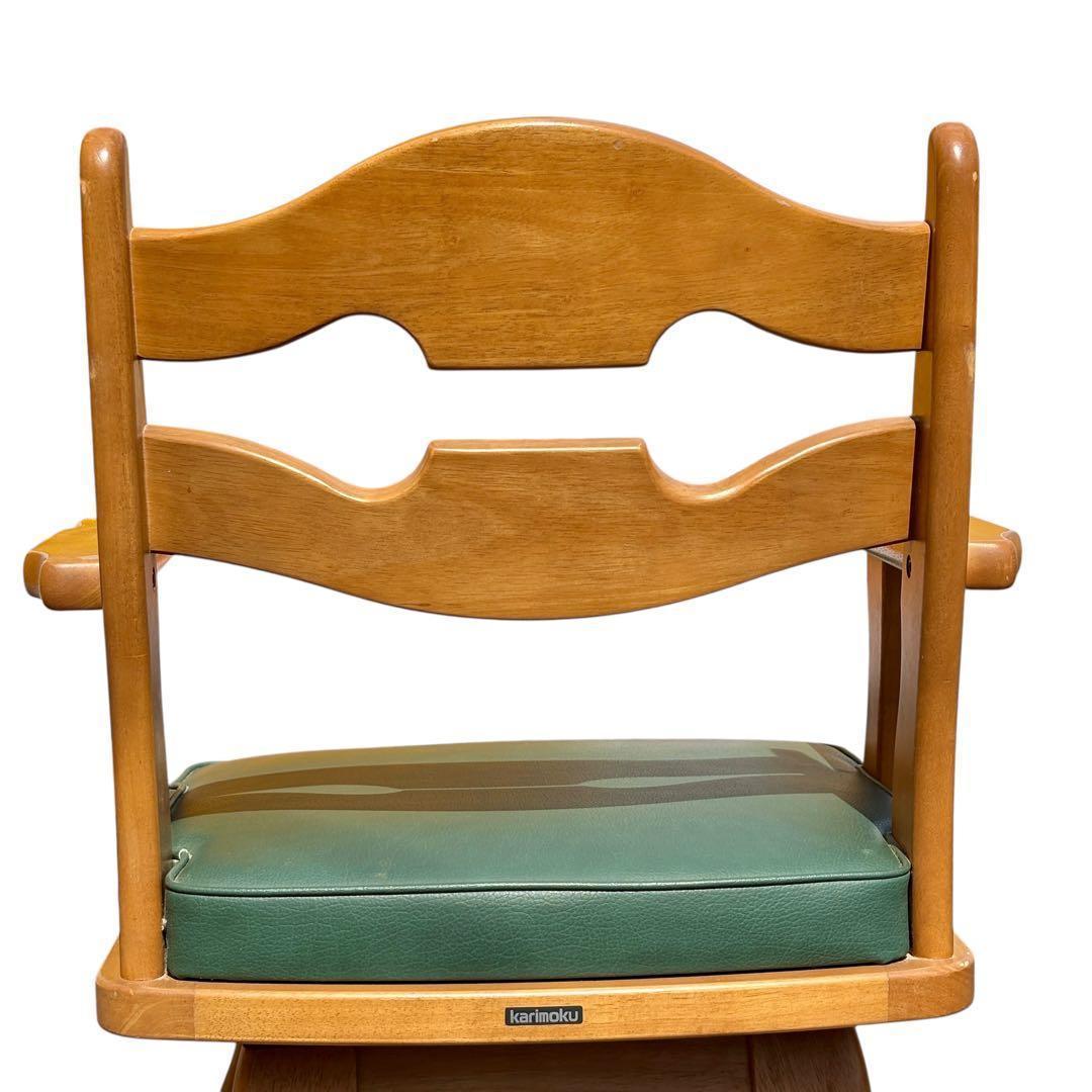 Karimoku カリモク ダイニングチェア RUSTIC 回転椅子 肘掛け付