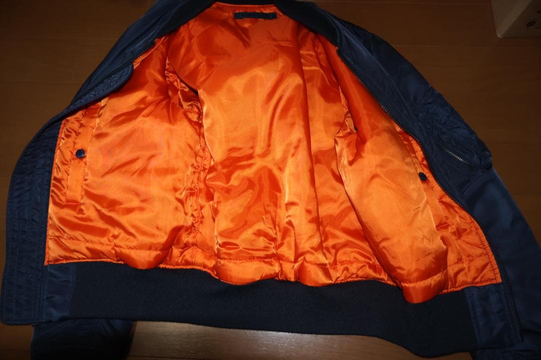 AVIREX MA-1 フライトジャケット ネイビー