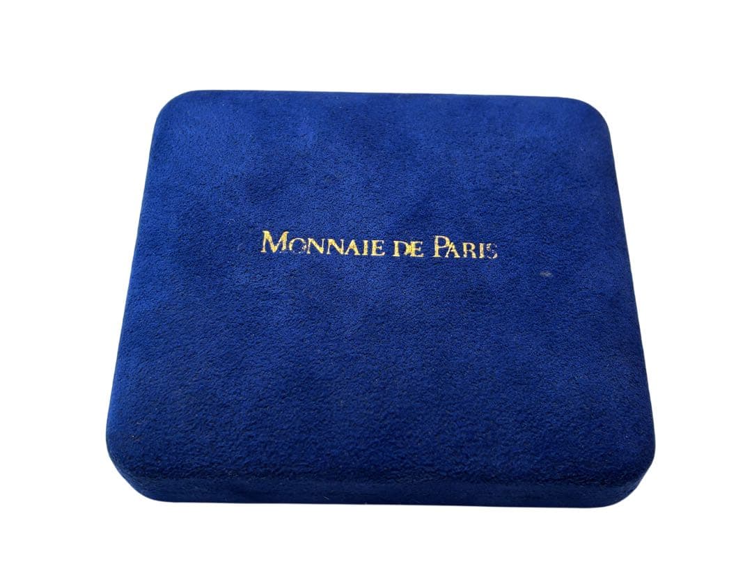 フランス　９３年　モネ・ド・パリ　ルーブル美術館２００年記念プルーフ銀貨セット