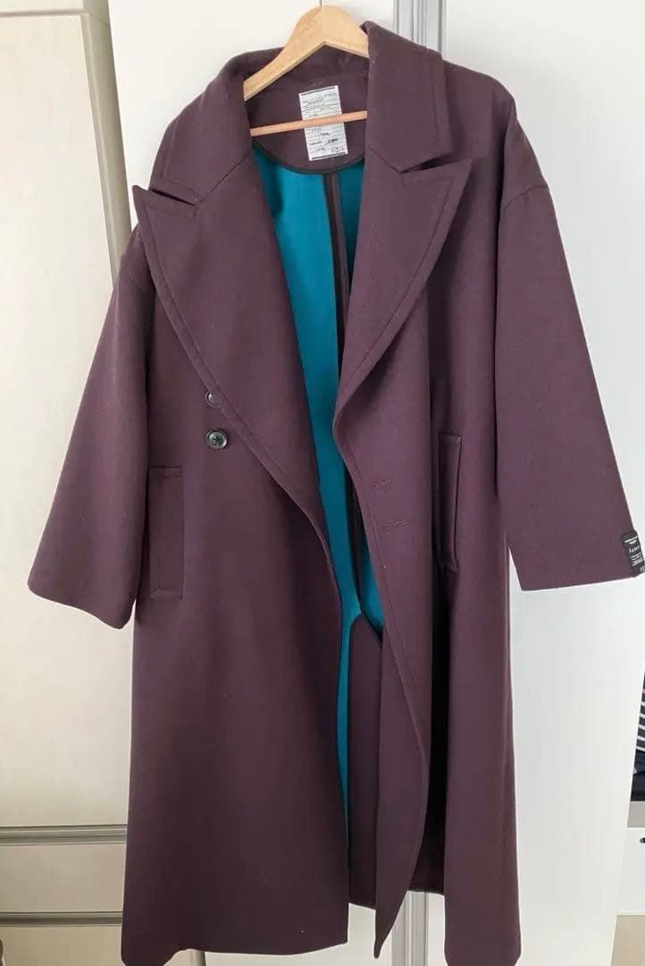 SHAREEF パープル ロングコート