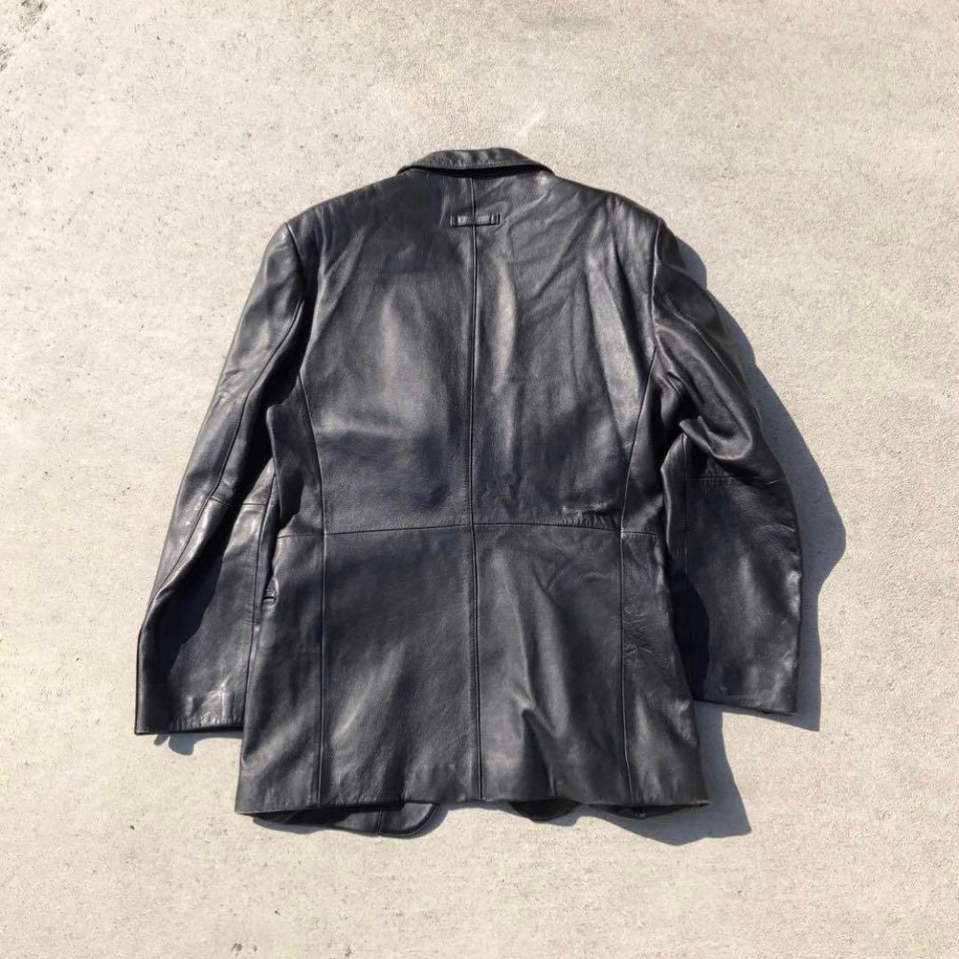 Jean Paul Gaultier homme レザーテーラードジャケット