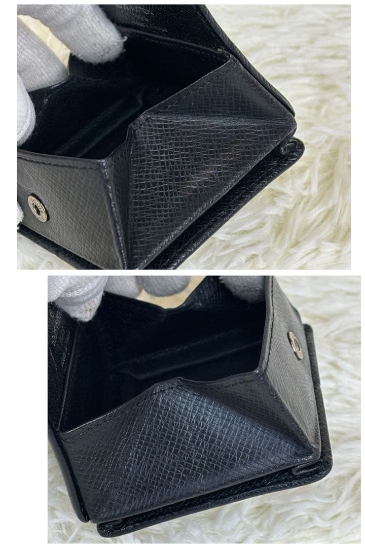 美品！ ルイヴィトン タイガ　ブラック ポルトモネボワットケース