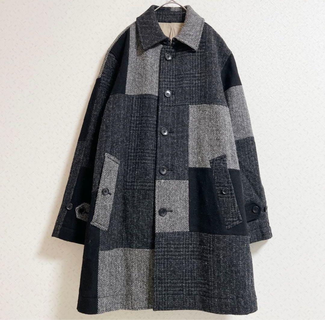 JOURNAL STANDARD×HarrisTweedステンカラーコート