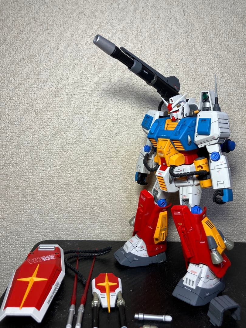 c*0様 MG パーフェクトガンダム　塗装改修