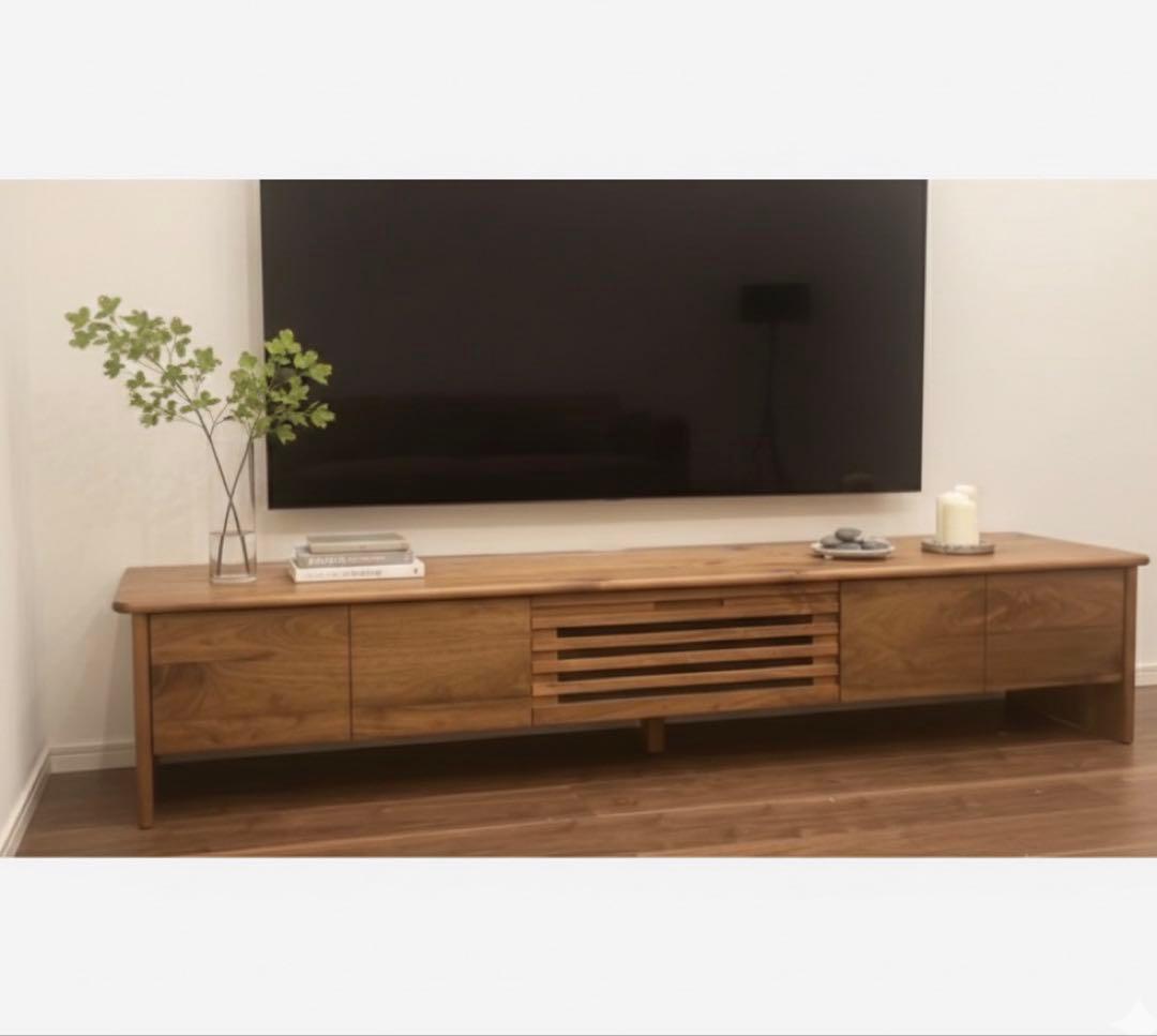 【引き取り限定】【2月限定値引き交渉可】200cm テレビ台　テレビボード