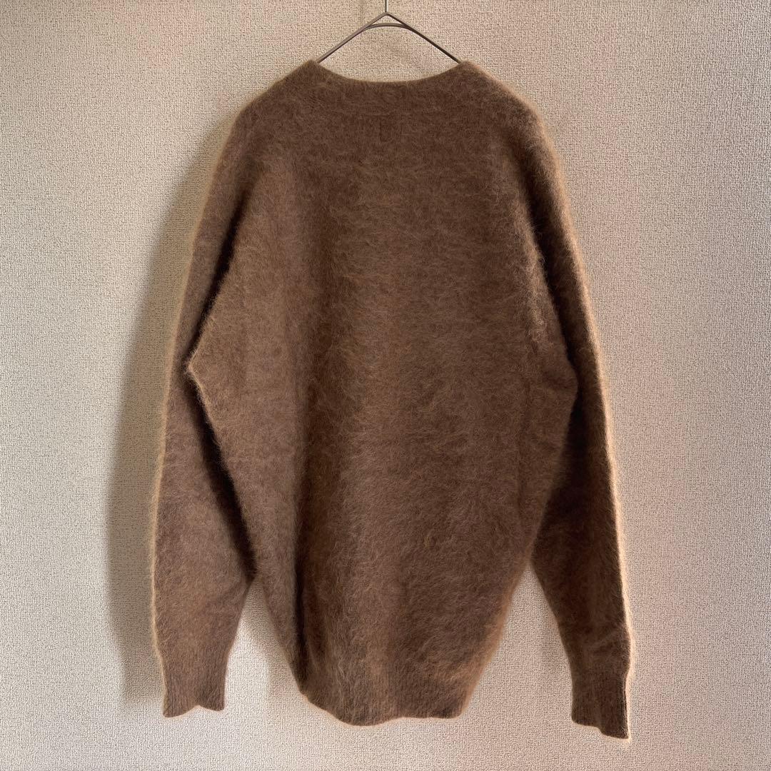 極美品■Ron Herman【S】ラクーン ニット カーディガン ベージュ