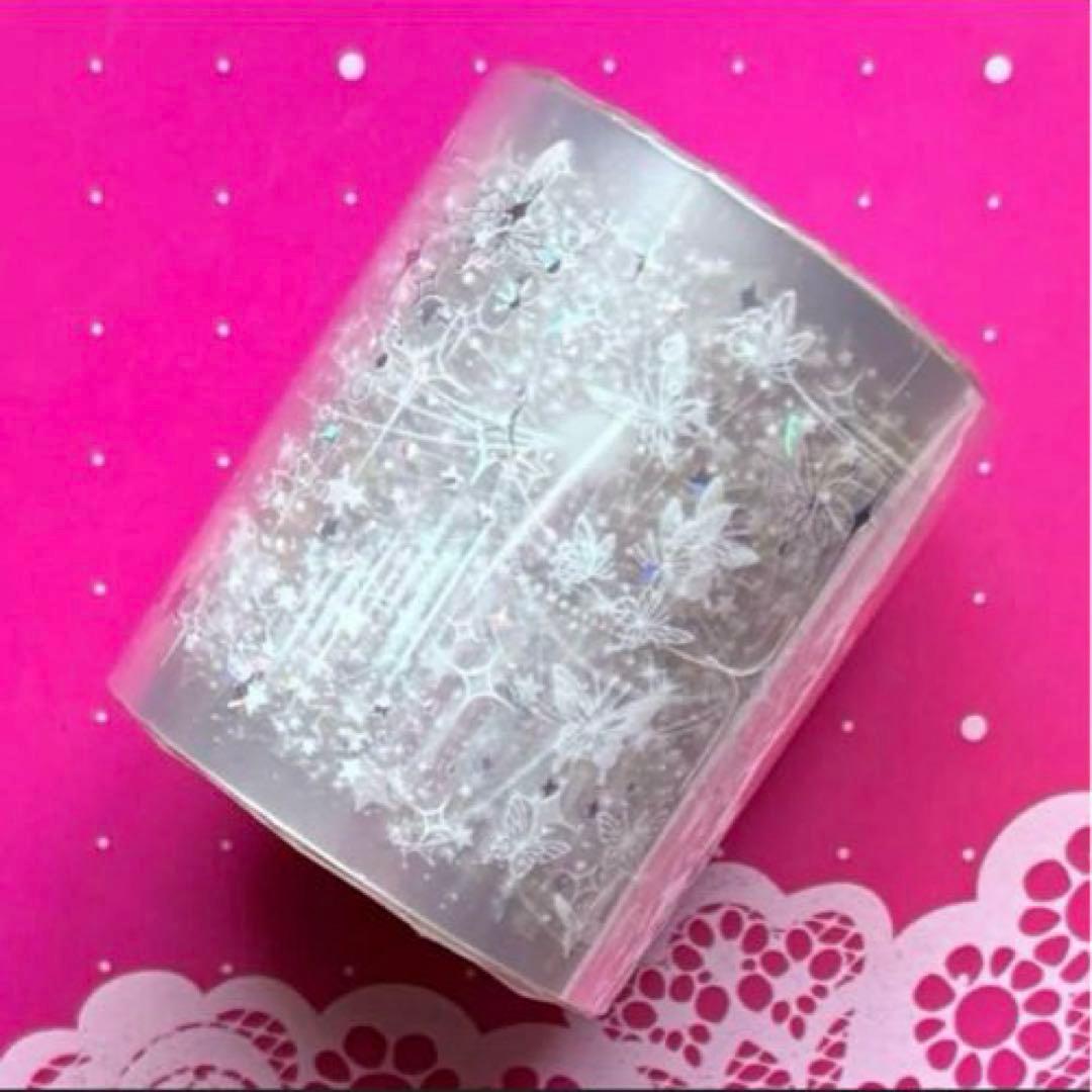 琉璃光 5cm×5m 流星蝴蝶 海外マスキングテープ　海外マステ　装飾