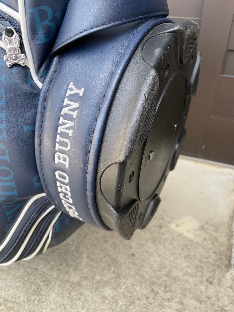 【お買い得】PSYCHO BUNNY キャディバッグ ネイビー