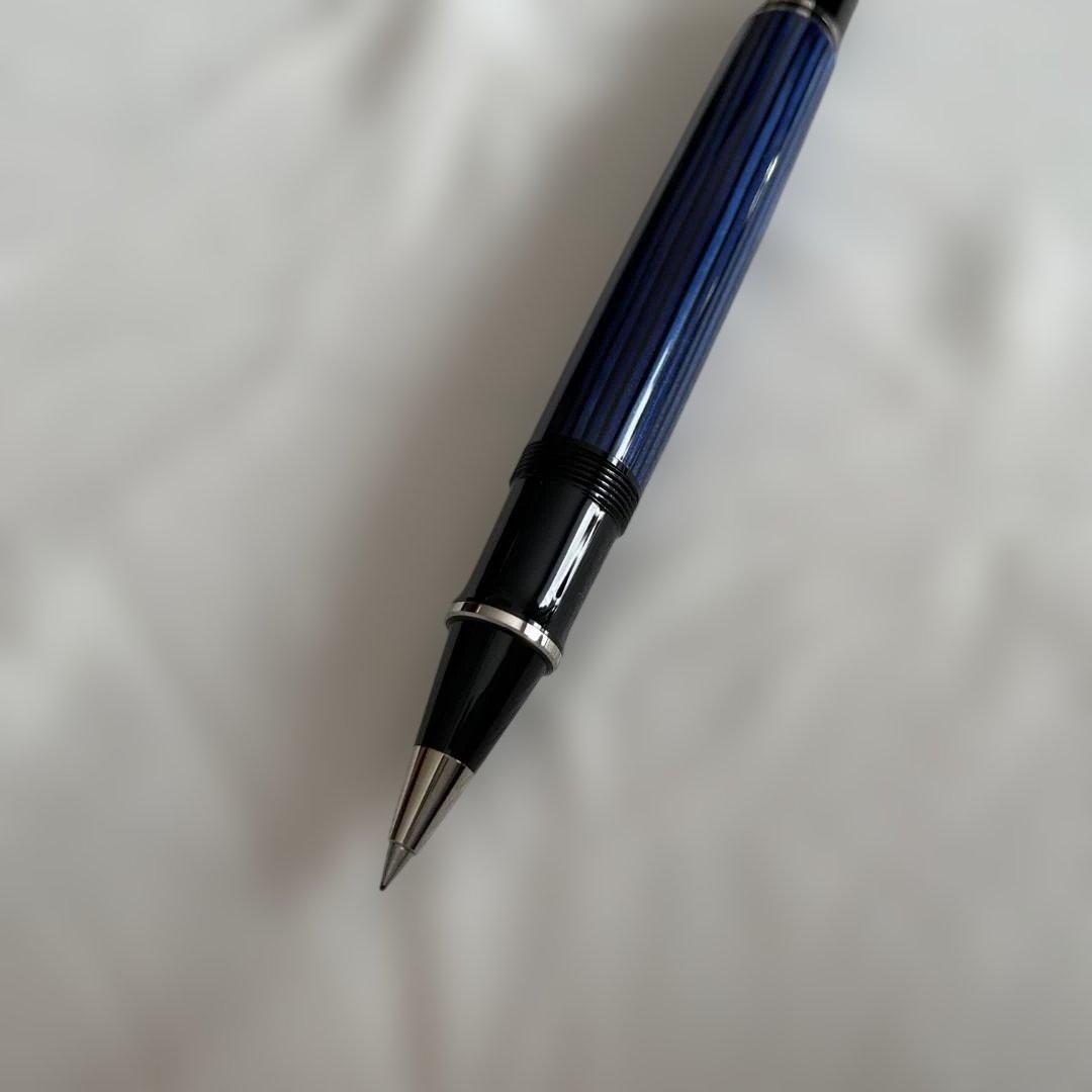 Pelikan/ペリカン ローラーボール スーベレーン R805 青縞
