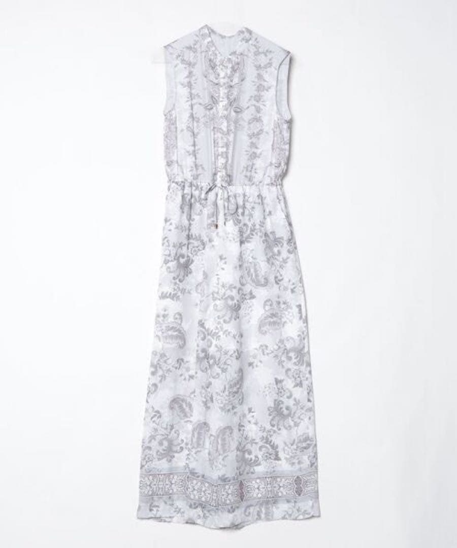 【グレースコンチネンタル】定価4,6万 オーナメントプリント サロペット