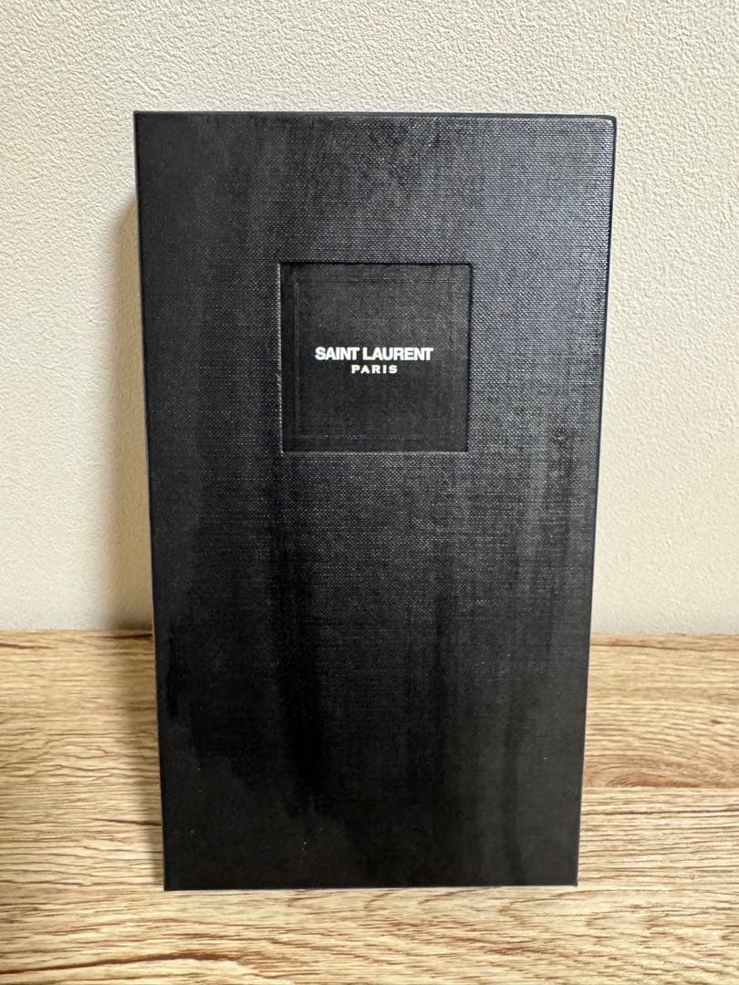 【希少 レア】SAINT LAURENT PARIS クロコダイル 財布 黒