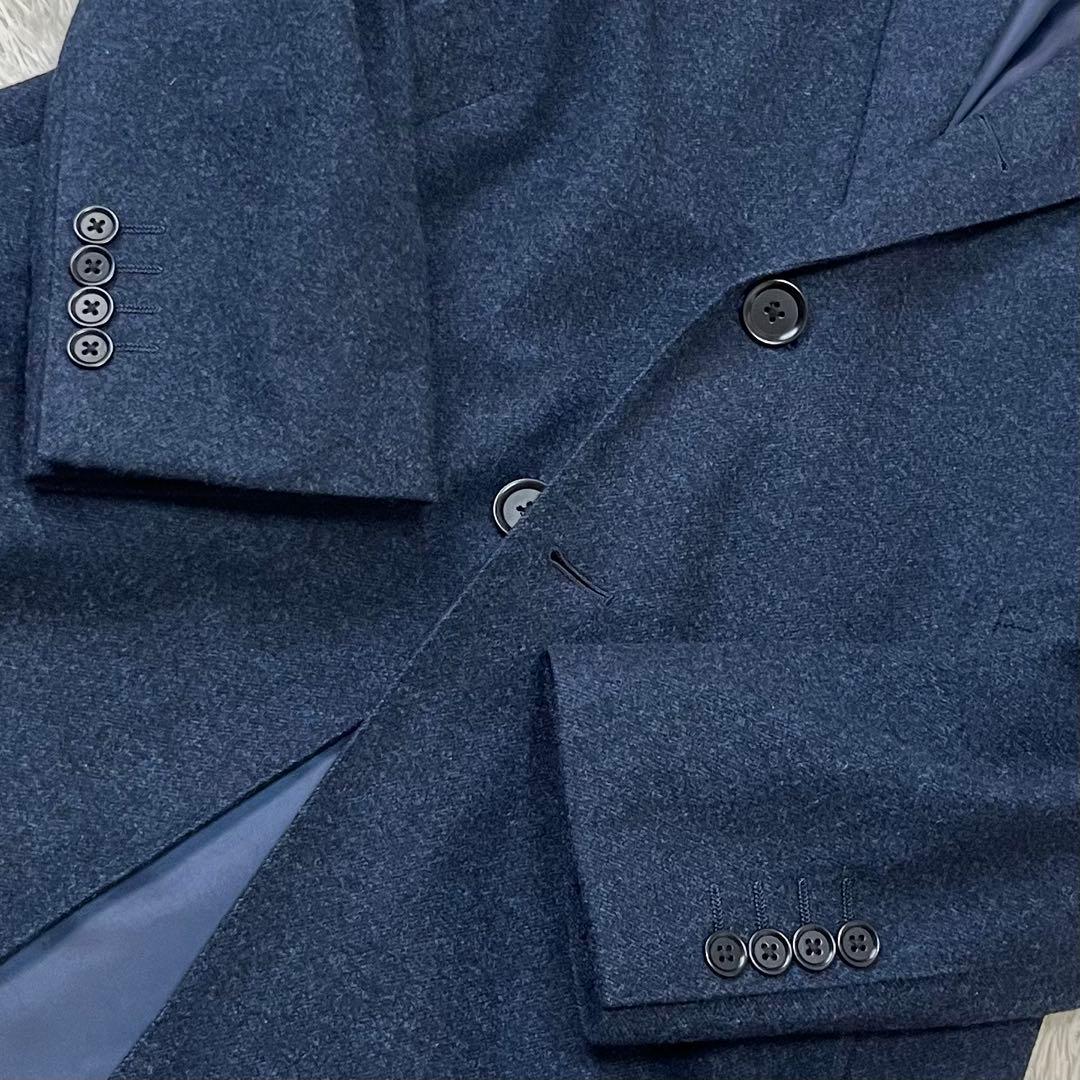 【極美品】グリーンレーベルリラクシング×ロロピアーナ チェスターコート ネイビー