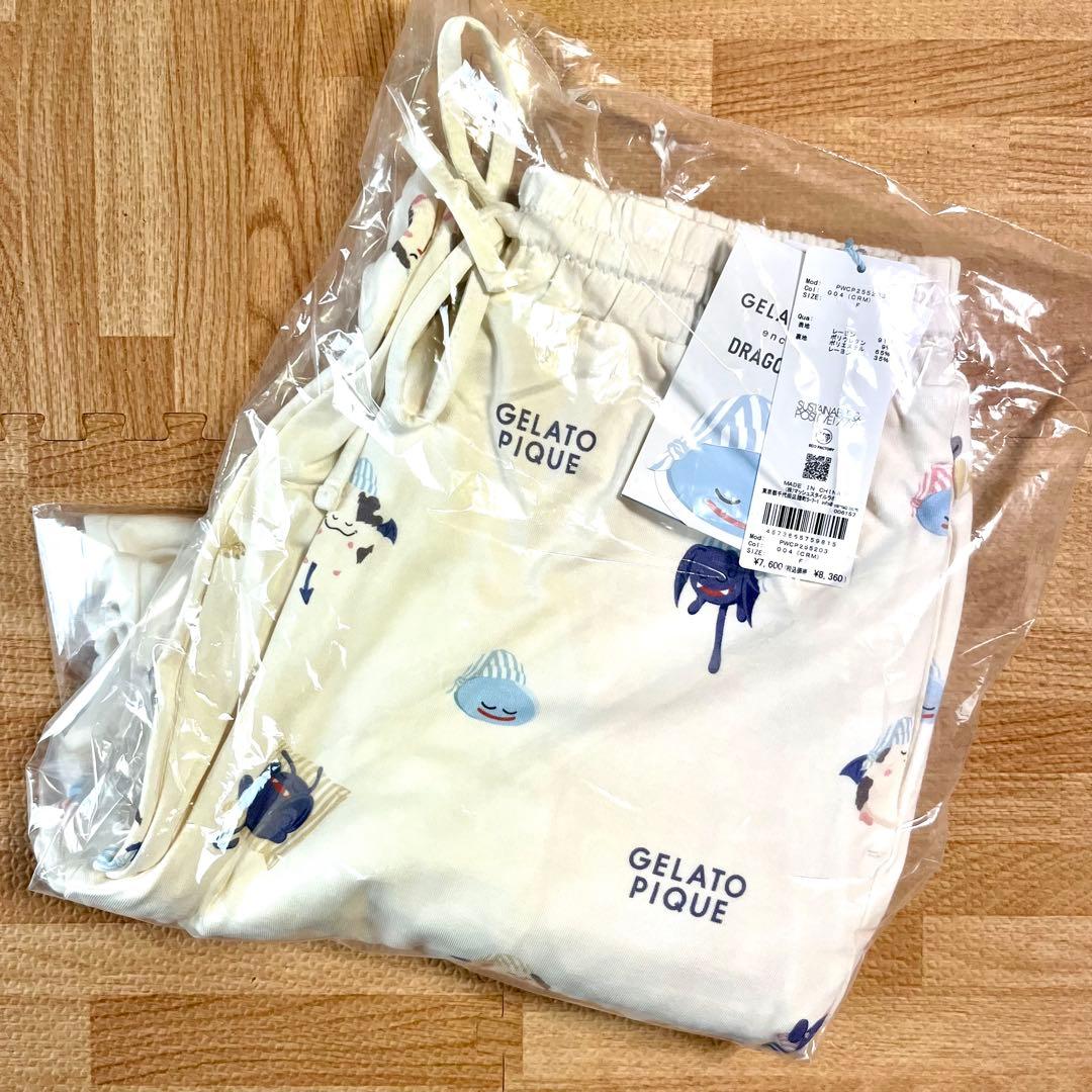 未開封★ ジェラートピケ ドラゴンクエスト アソートモンスター 総柄ロングパンツ