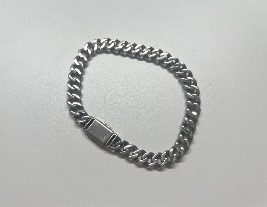 シルバー マイアミブレスレット