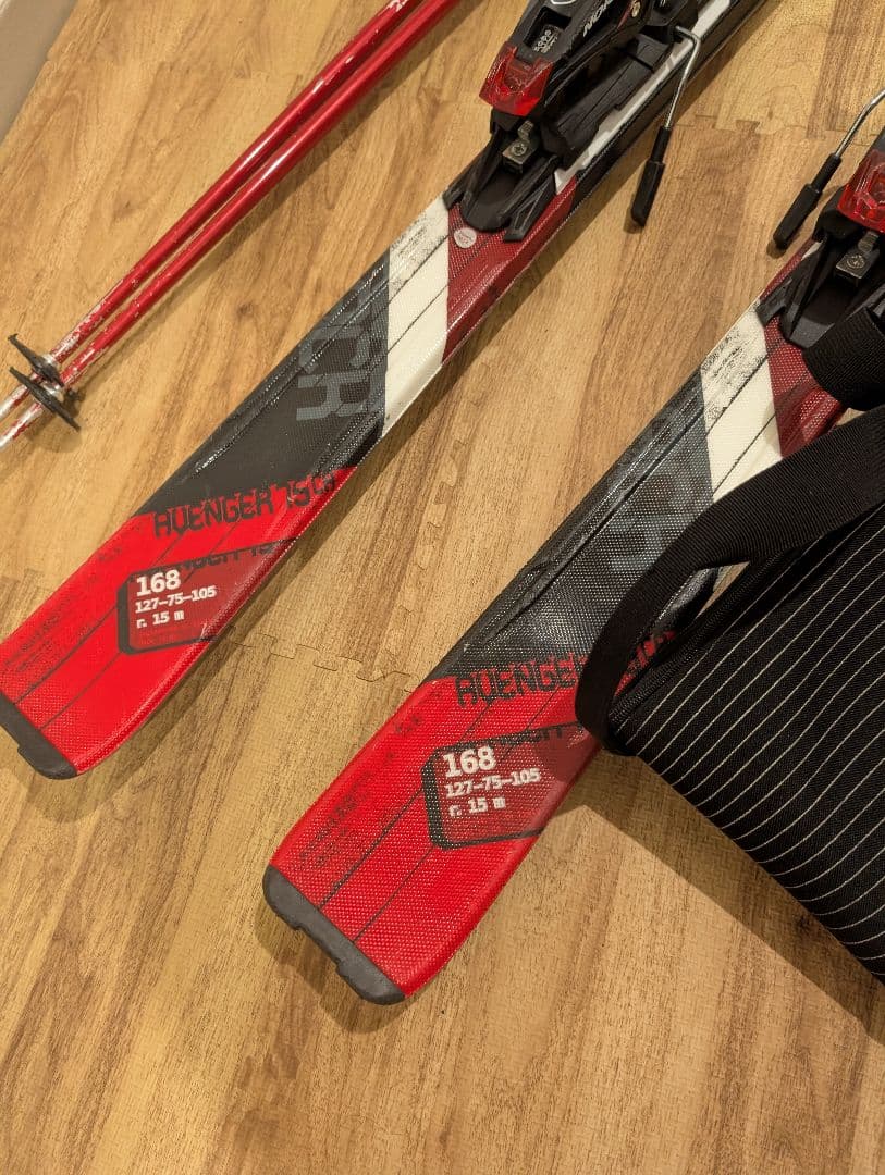 NORDICA　AVENGER75C 168ｃｍ　ケース付き