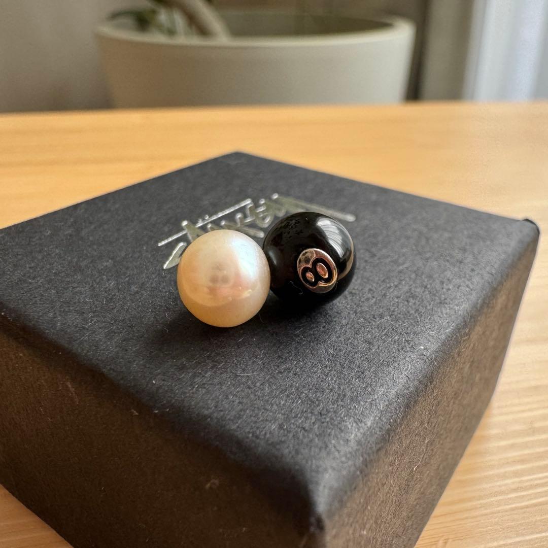 アクセサリー Stussy Spring 24Jewelry 8BallPearlPierce