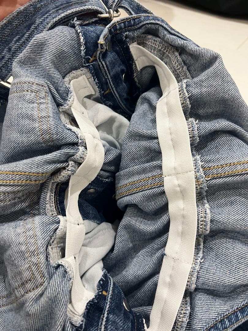 THE SHISHIKUI シシクイ　ジャンプスーツ　ライトインディゴ