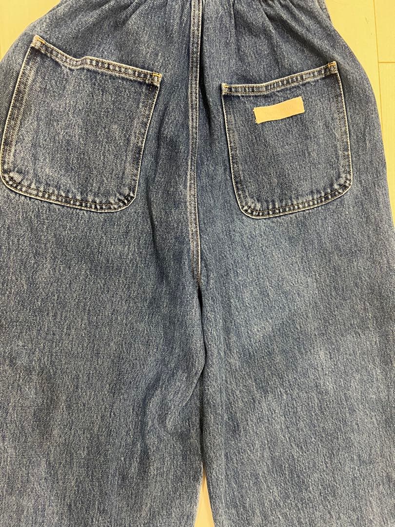 THE SHISHIKUI シシクイ　ジャンプスーツ　ライトインディゴ