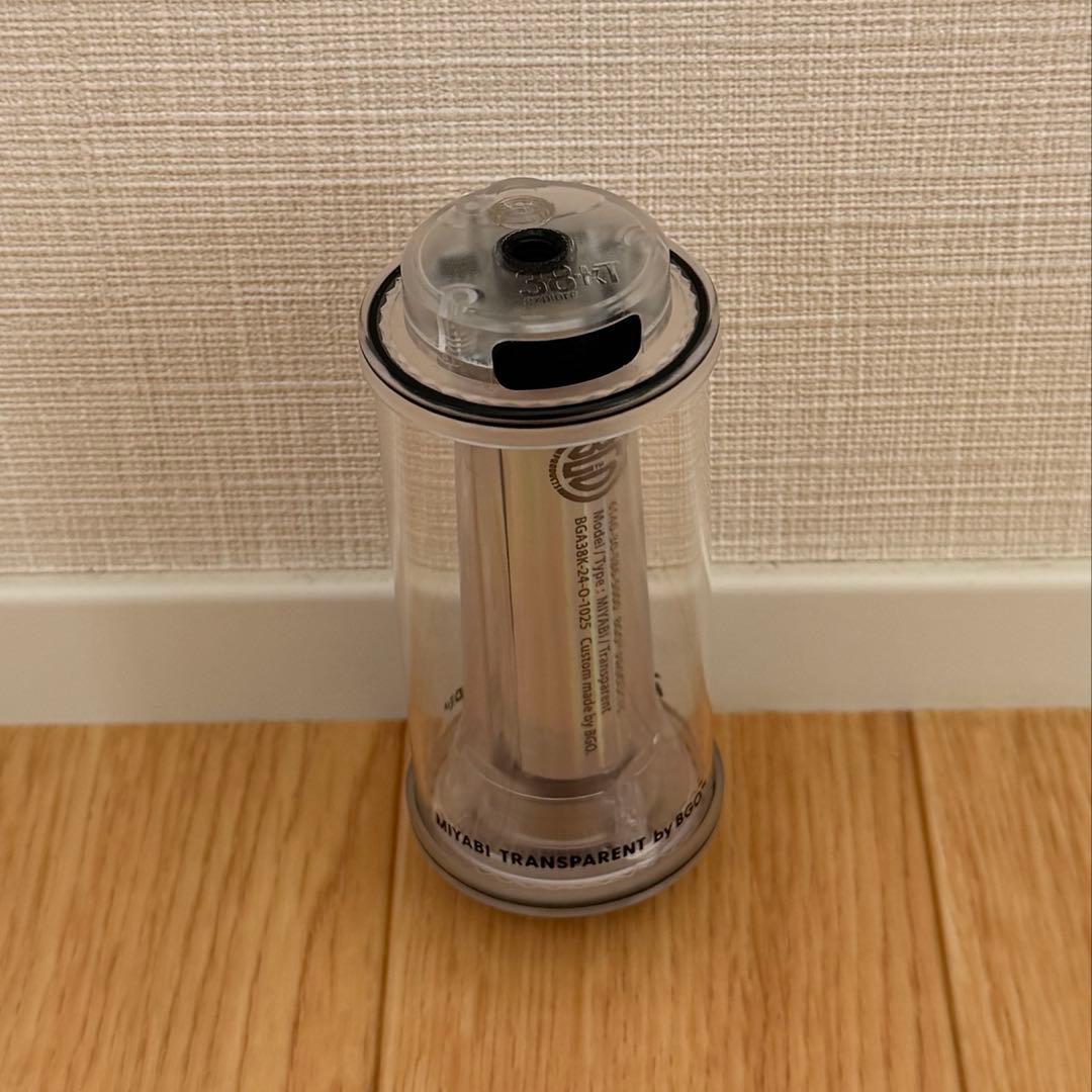 ライト・ランタン MIYABI TRANSPARENT by BGO