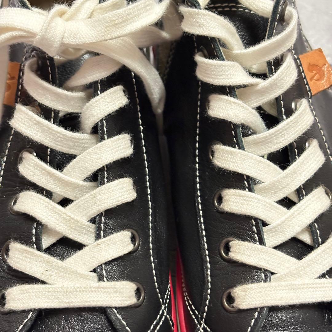 スピングルムーブ　SPINGLE MOVE　レザースニーカー　サイドゴア　SS