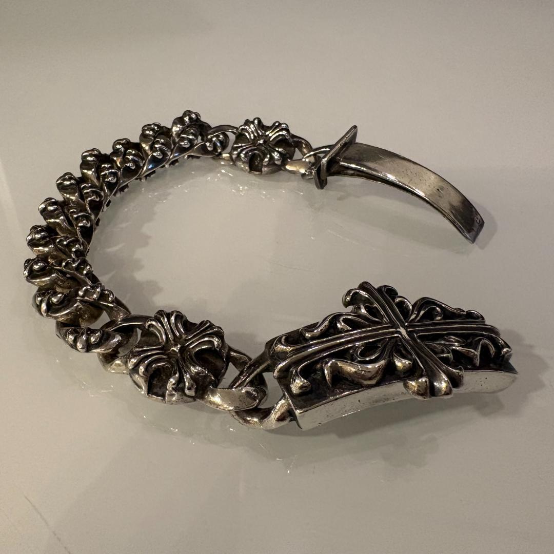 【A&G】ブレスレット　シルバー アクセリー　（クロムハーツ などをお好みの方）