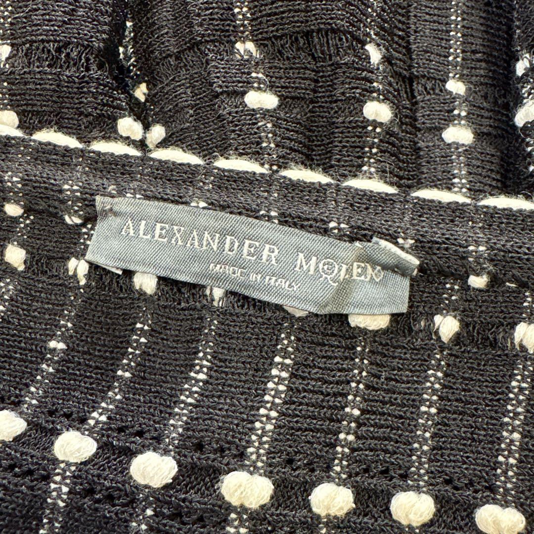 美品 ALEXANDER McQUEEN ニット ワンピース ブラック XS