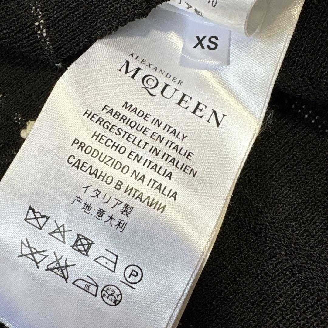 美品 ALEXANDER McQUEEN ニット ワンピース ブラック XS