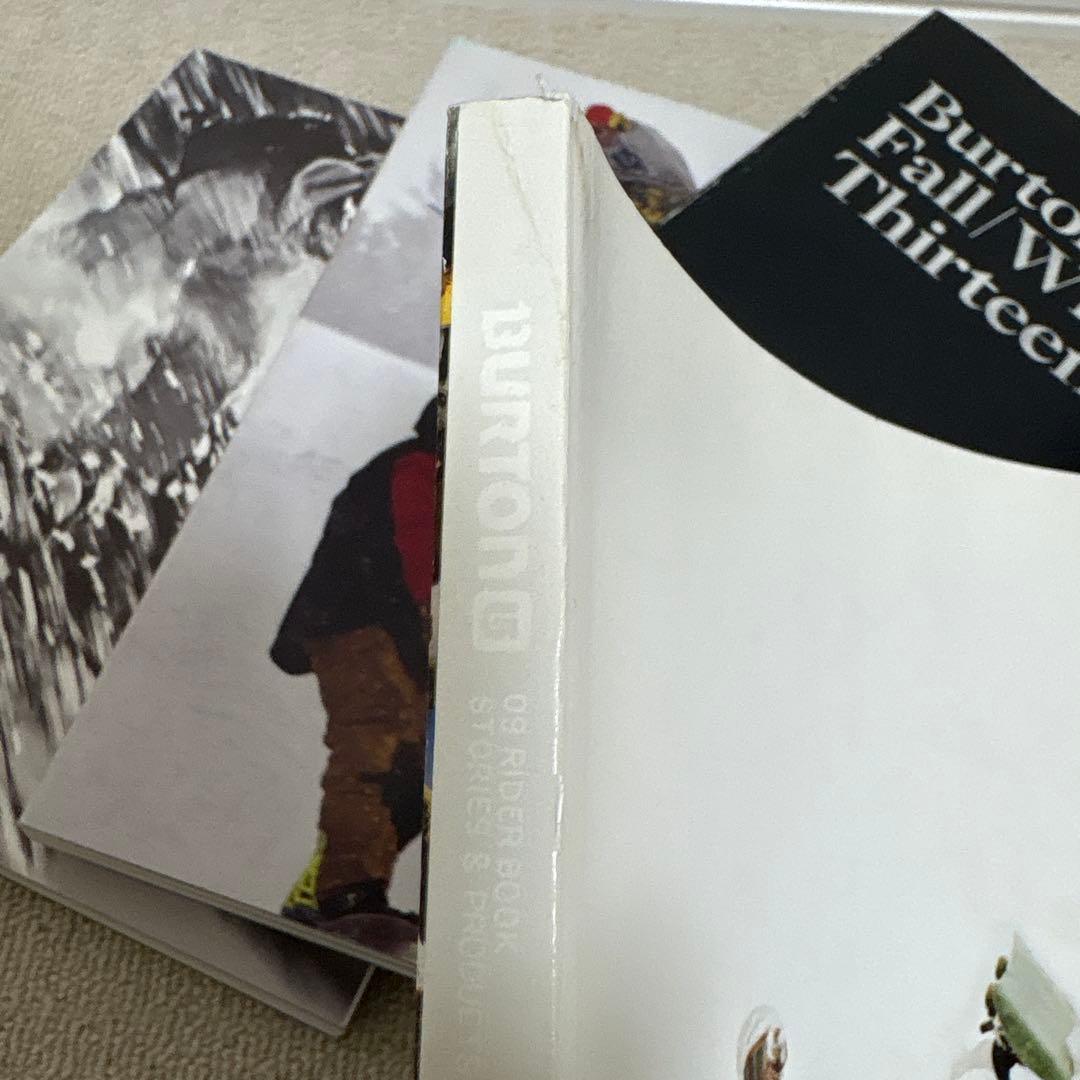 Burton歴代カタログ2006年から2013年スノーボードの歴史を知るカタログ