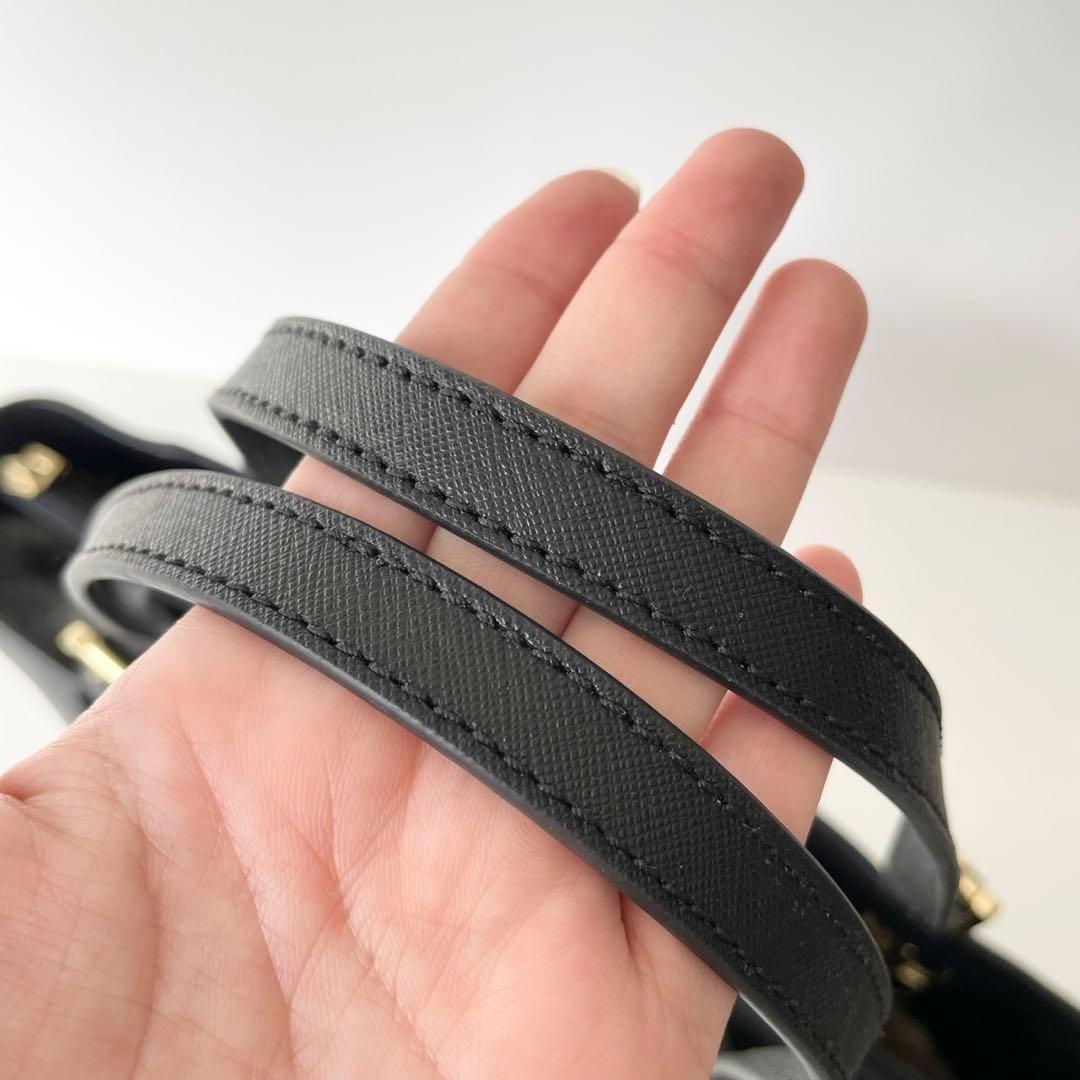 【新品】TORY BURCH トートバッグ エマーソン 黒 A4 肩掛け可能